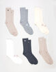 ADIDAS Originals Superlite 6 Pack Mens Crew Socks image number 1