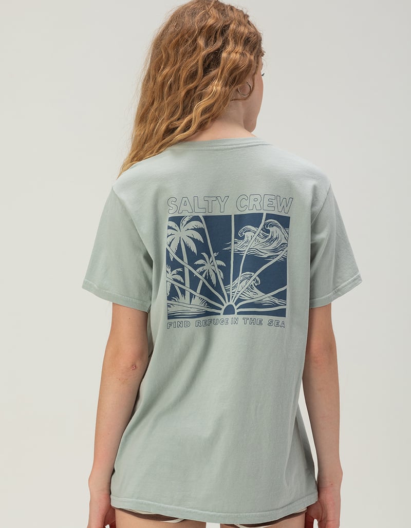 SALTY CREW Island Wave Womens Boyfriend Tee image number 0