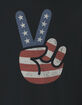 USA Peace Hand Flag Unisex Crewneck Sweatshirt image number 2