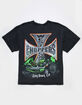 WEST COAST CHOPPERS Orange Hue Mens Boxy Tee image number 3