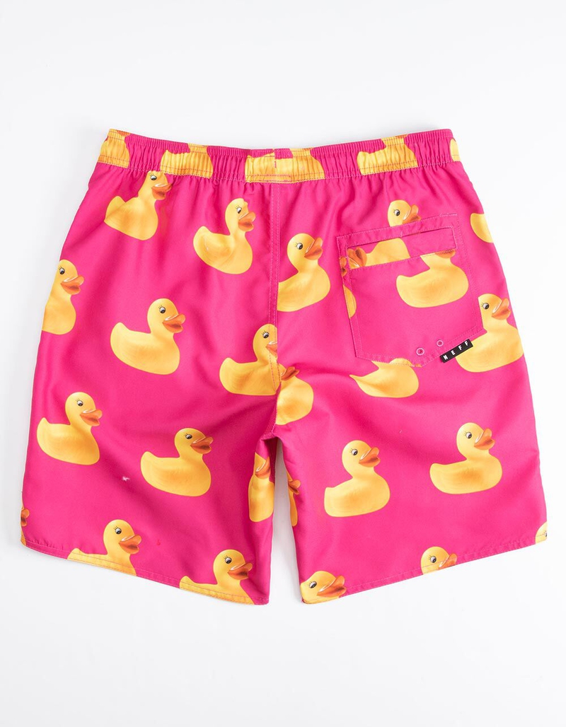 NEFF Ducky Berry Mens Hot Tub Volley Shorts image number 1