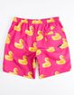 NEFF Ducky Berry Mens Hot Tub Volley Shorts image number 2