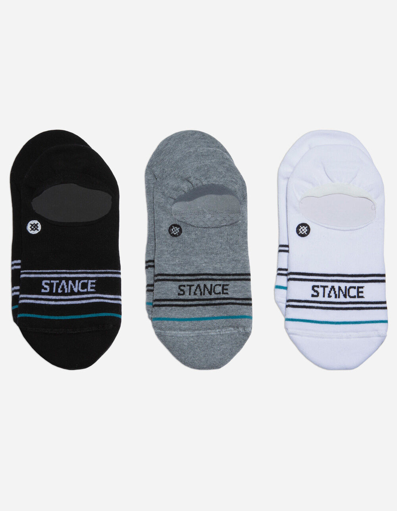 STANCE Basic 3 Pack Mens No Show Socks image number 0