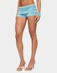 EDIKTED Maevie Foldover Shorts image number 2