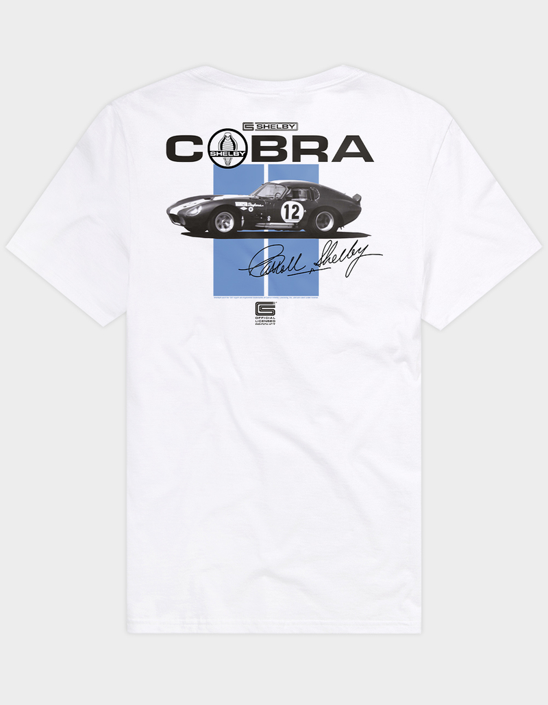 SHELBY COBRA Racing Stripes Mens Tee image number 0