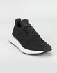 ADIDAS Swift Run Mens Black & White Shoes image number 2