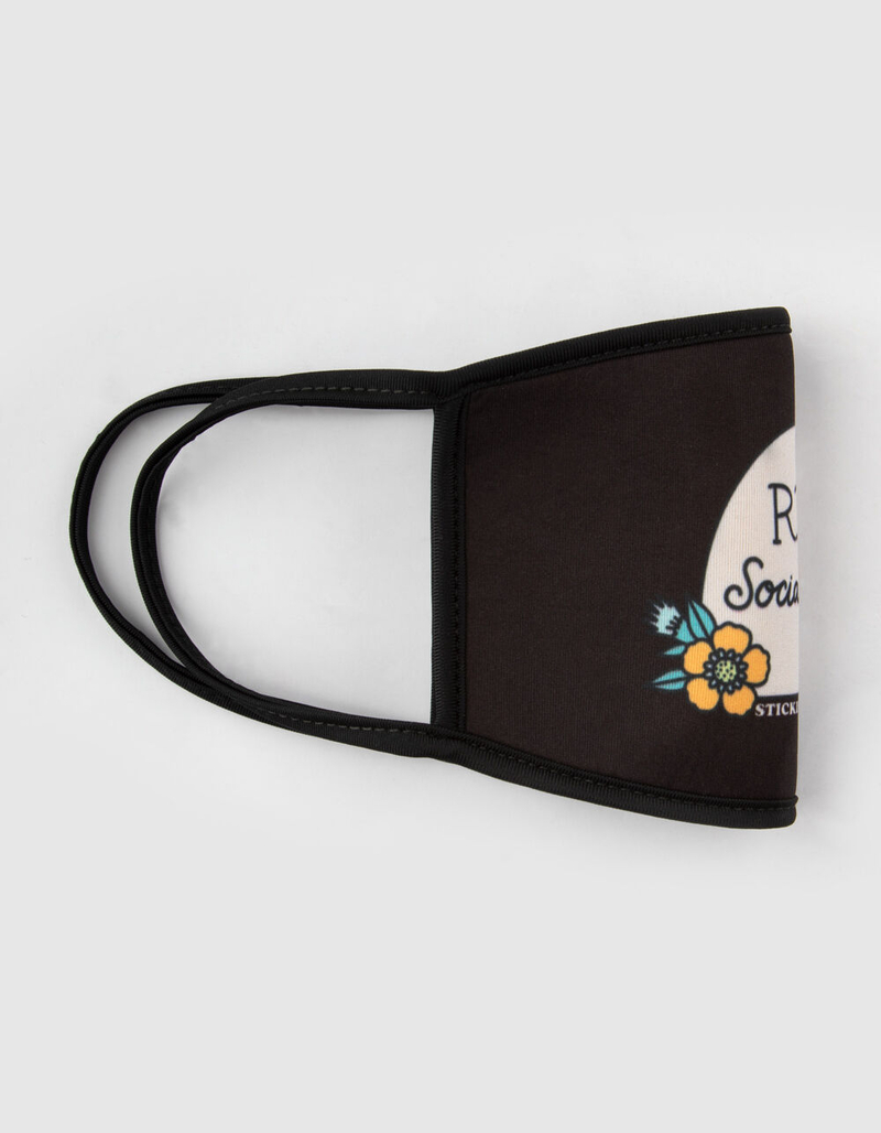 STICKIE BANDITS RIP Social Life Fashion Face Mask image number 1