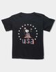 PEANUTS Snoopy Flag Maker Girls Tee image number 1