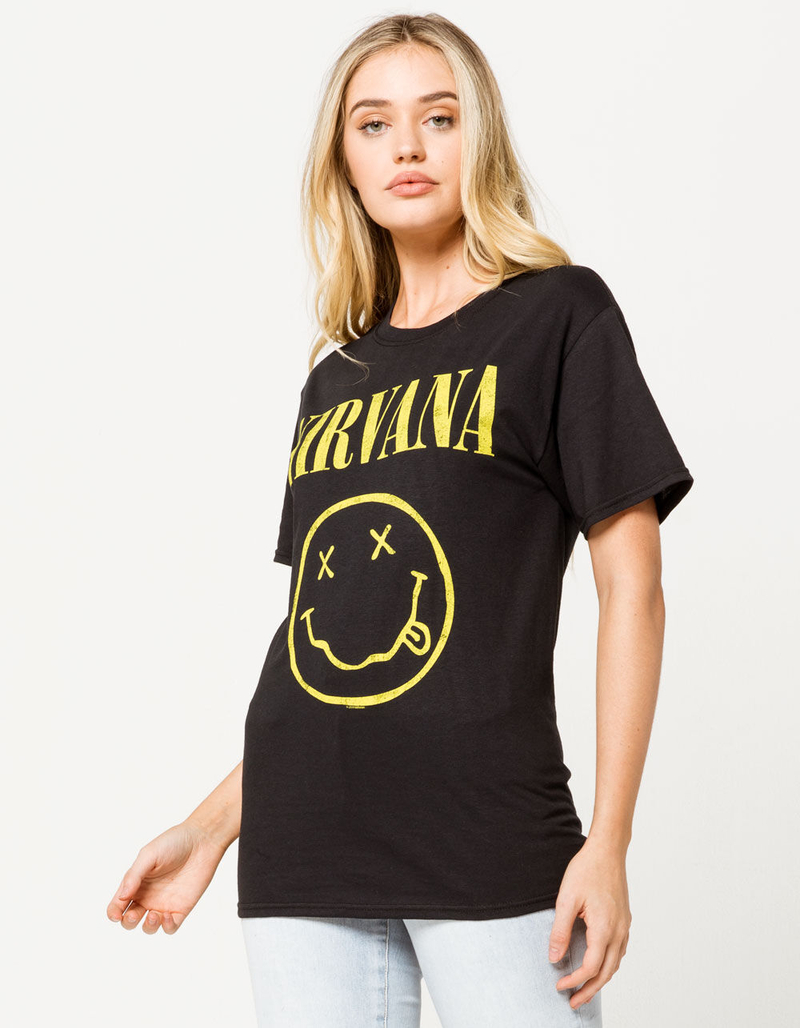 NIRVANA Womens Boyfriend Tee image number 1