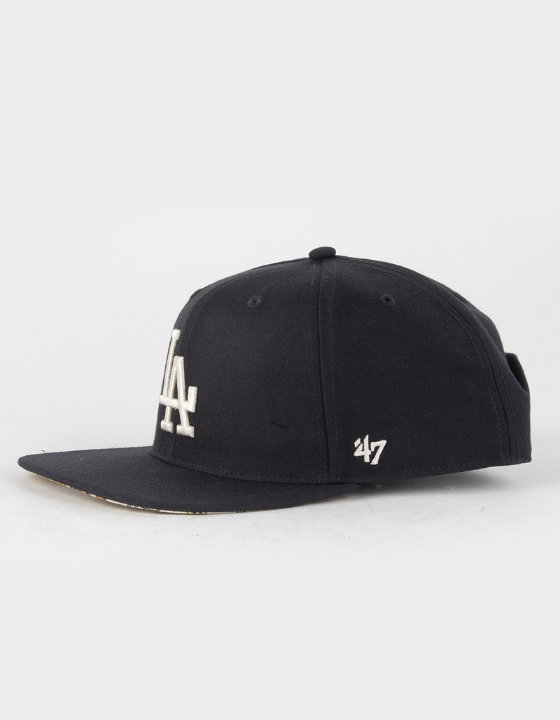 47 BRAND Los Angeles Dodgers '47 Captain Tapestry Under Snapback Hat image number 1