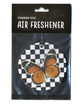 Checkered Butterfly Air Freshener image number 1