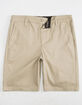 BLUE CROWN Stretch Classic Chino Mens Shorts image number 1