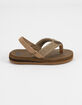QUIKSILVER Carver Suede Toddler Sandals image number 3
