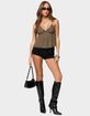 EDIKTED Raia Beaded Babydoll Top image number 5