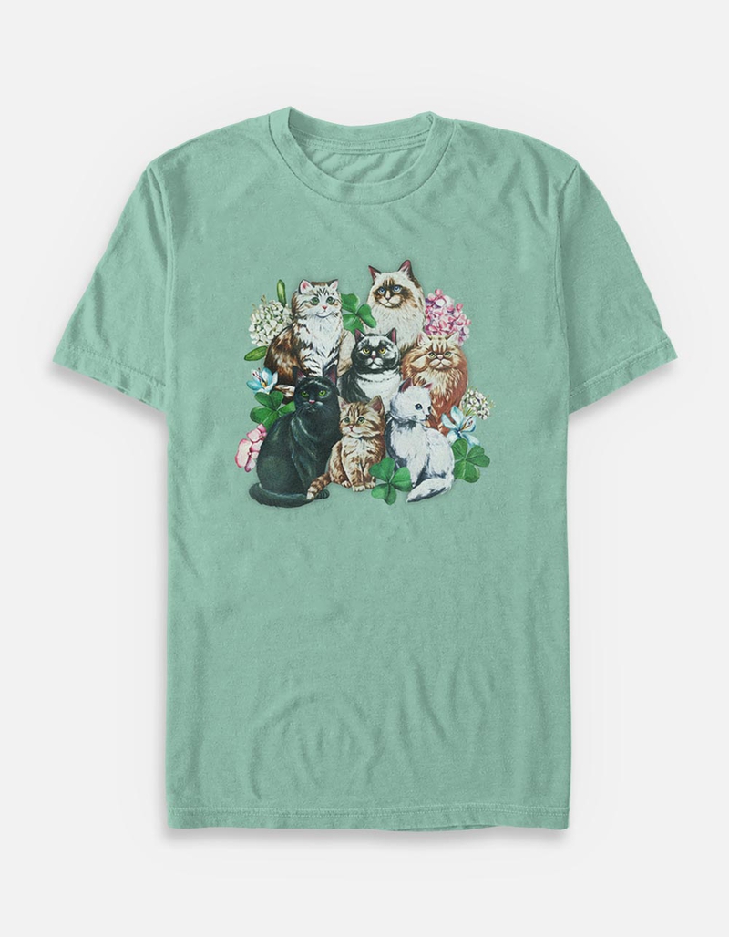 CAT Lucky Cats Unisex Tee image number 0