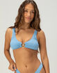 DAMSEL Texture Ring Bralette Bikini Top image number 2