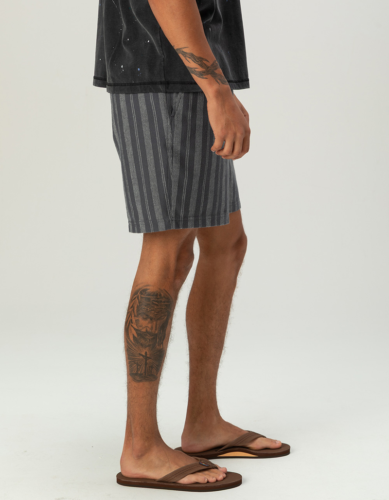 RSQ Mens Stripe Pull On Shorts image number 3