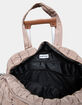 KATYDID Quilted Duffel Weekender Bag with Pass-Thru Slip image number 5