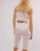 FREE PEOPLE All Day Womens Lace Capris image number 2