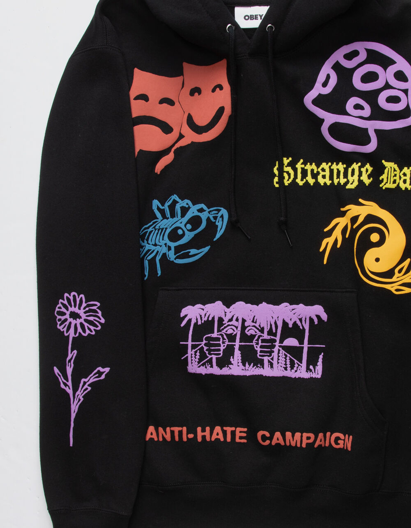 OBEY Anti Mens Hoodie image number 3