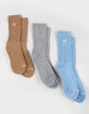 ADIDAS Originals 3 Pack Trefoil Crew Socks image number 1