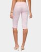 EDIKTED Talisa Foldover Lace Capri Leggings image number 3