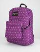 JANSPORT Black Label SuperBreak Purple Plum Polka Dot Backpack image number 2