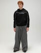 RUSTY Slub Mens Extra Baggy Elastic Waist Jeans image number 6