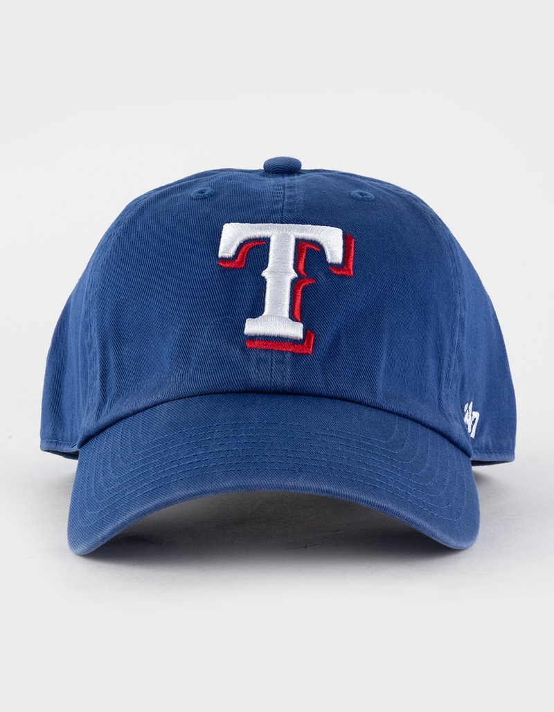 47 BRAND Texas Rangers '47 Clean Up Strapback Hat image number 1