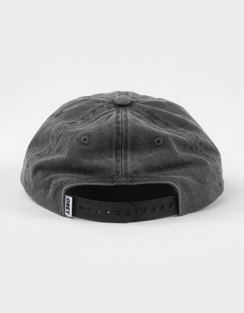 OBEY Pigment Studio 6 Panel Snapback Hat  image number 2