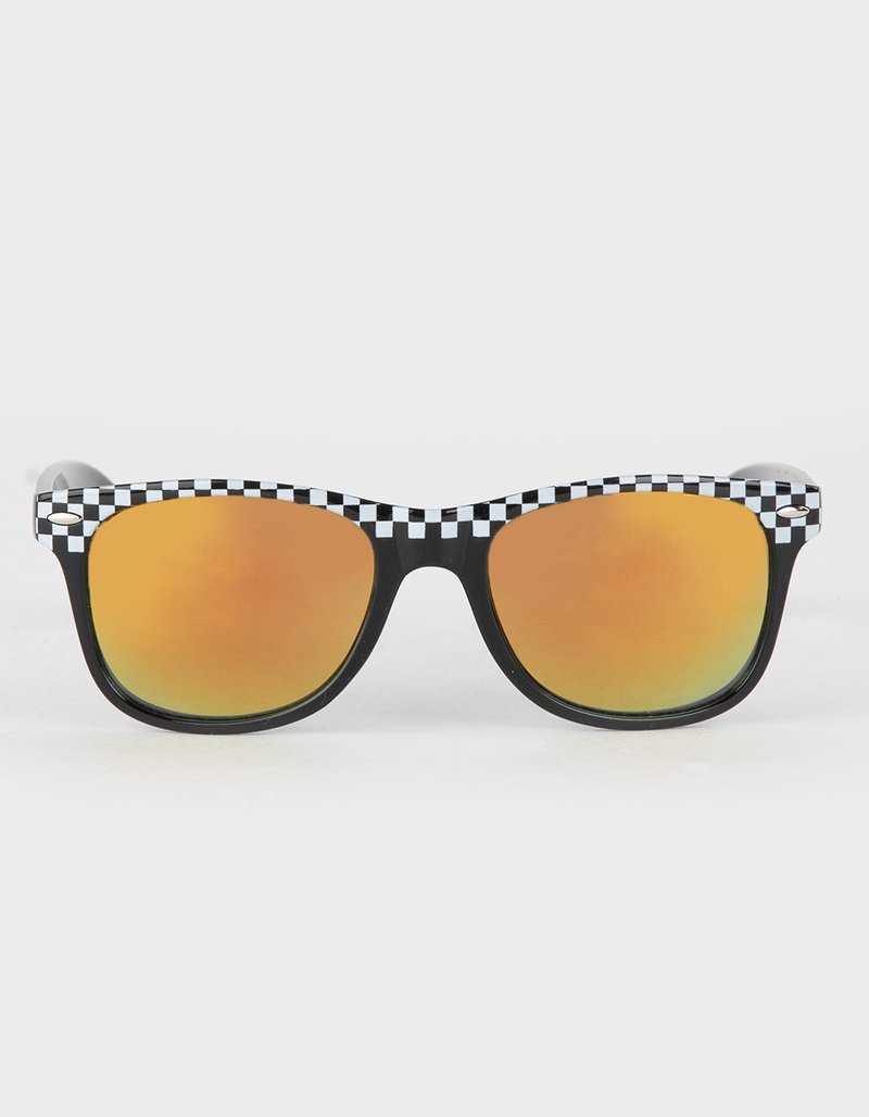 KREEDOM Fanz Checkered Sunglasses image number 1