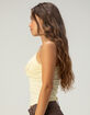 FULL TILT Womens Beaded Tank Top image number 3
