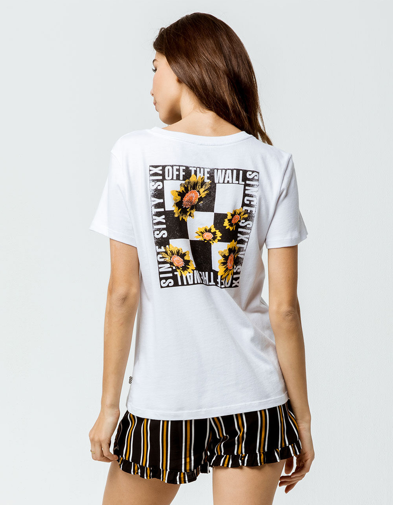 VANS Sunflower Box Womens Tee image number 0