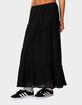 EDIKTED Charlotte Tiered Maxi Skirt image number 4