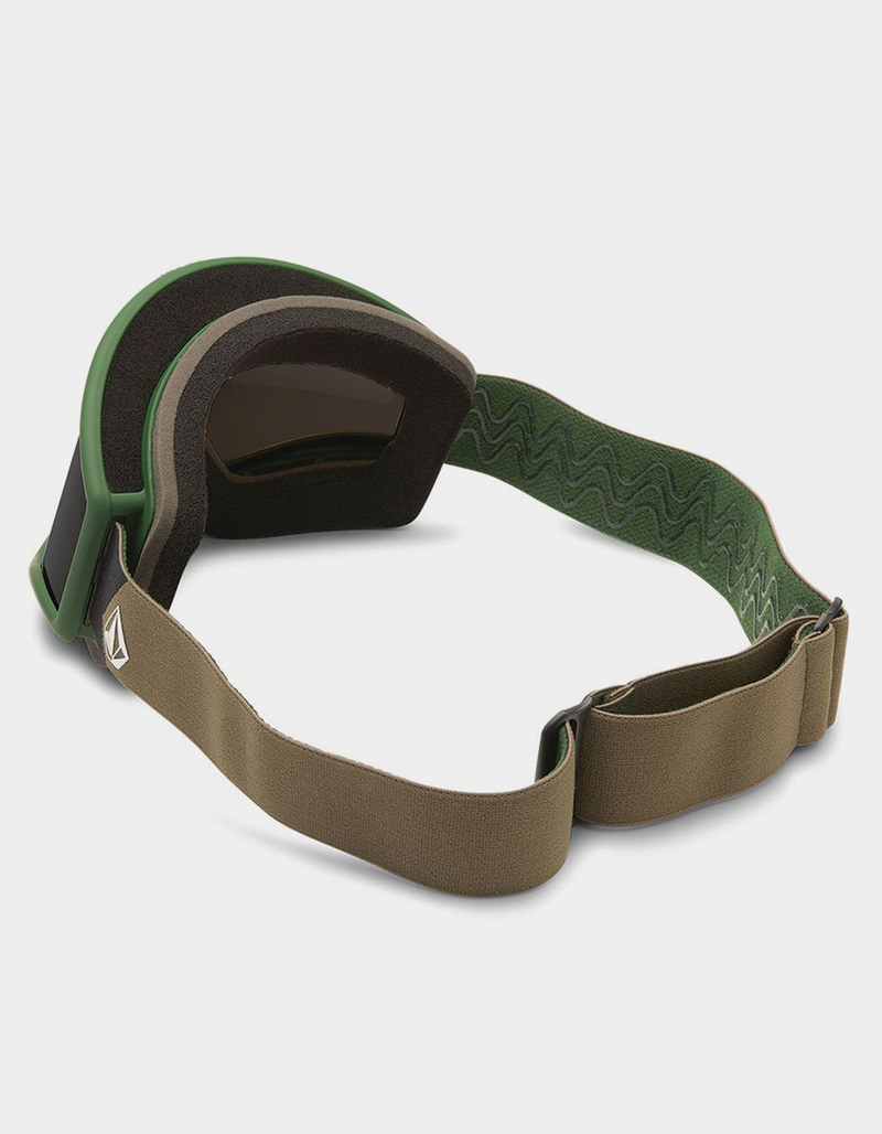 VOLCOM Yae Snow Goggle - Dark Teek Forest Green / Bronze image number 2