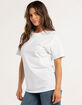 OBEY Peace Dove Blue Womens Oversized Tee image number 3