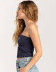 HYPE AND VICE Villanova University Womens Tube Top image number 3