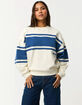 RIP CURL Archive Script Panel Womens Oversized Crewneck Sweatshirt image number 1