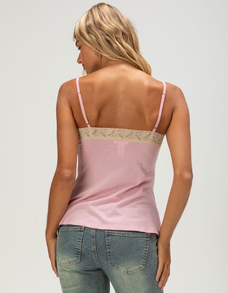 FULL TILT Sparkle Womens Babydoll Top image number 3