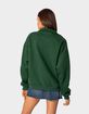 EDIKTED Oversized Quarter Zip Sweatshirt image number 4