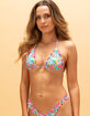KULANI KINIS Mermaid Garden Lettuce Edge Bralette Bikini Top image number 1