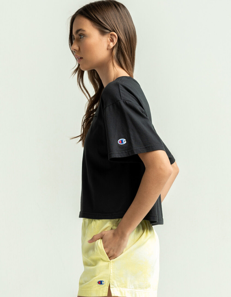 CHAMPION Vintage Dye Womens Crop Tee image number 1