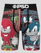 PSD Sonic Vs. Knuckles Mens Boxer Briefs image number 2