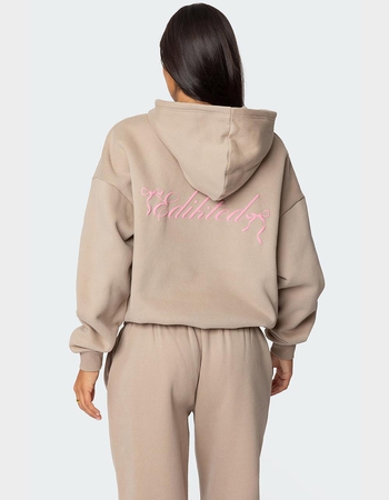 EDIKTED Sasha Bow Detail Hoodie Primary Image