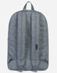 HERSCHEL SUPPLY CO. Heritage Raven Crosshatch & Black Backpack image number 3