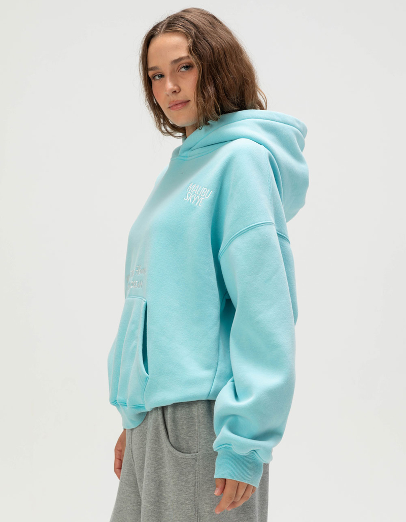 MALIBU SKYYE Flowers Meet Womens Hoodie image number 2