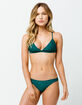FULL TILT Emerald Super Cheeky Bikini Bottoms image number 1