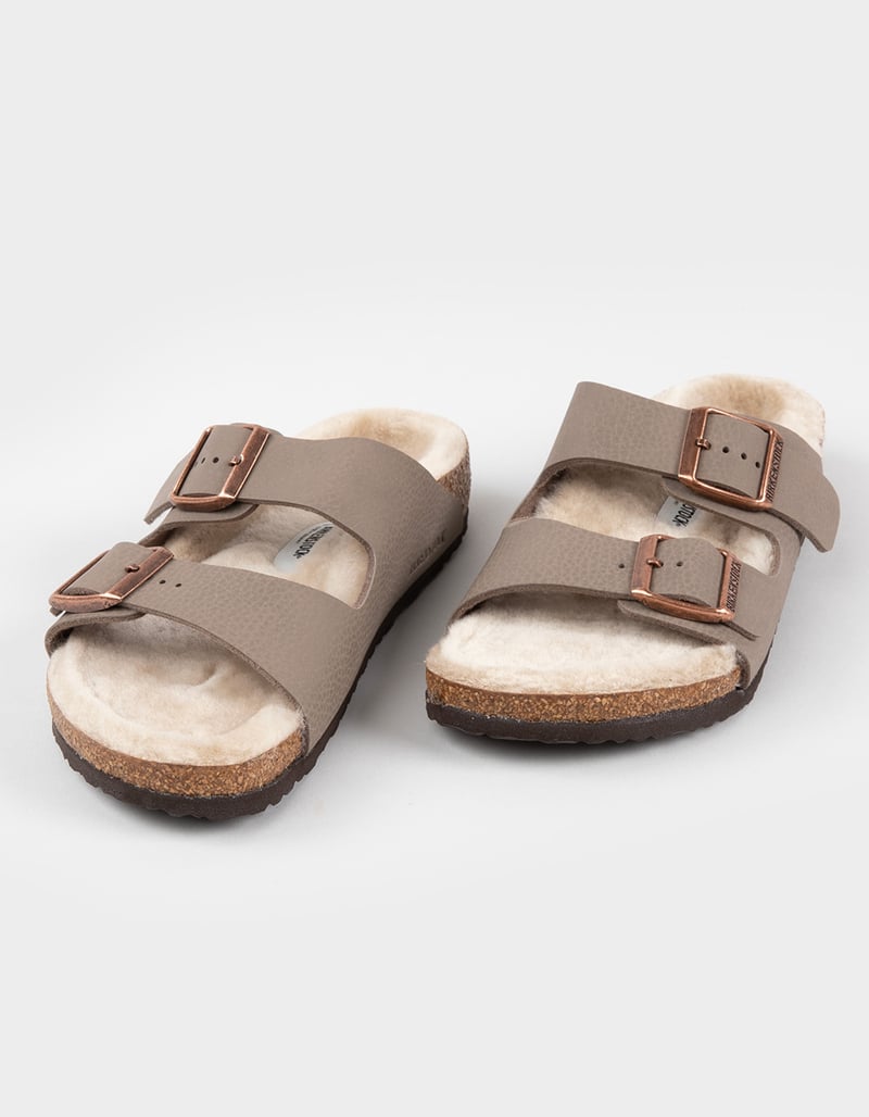 BIRKENSTOCK Arizona Birko-Flor Shearling Kids Sandals image number 1