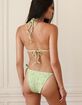 DIPPIN' DAISY'S Palm Tie Back Triangle Bikini Top image number 3