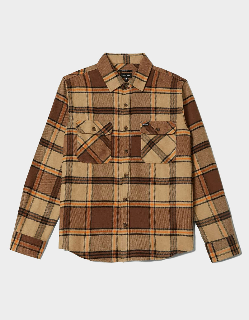 BRIXTON Bowery Mens Flannel image number 0